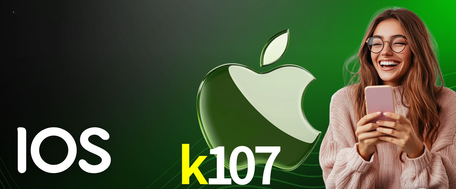 APP oficial da k107 para mobile
